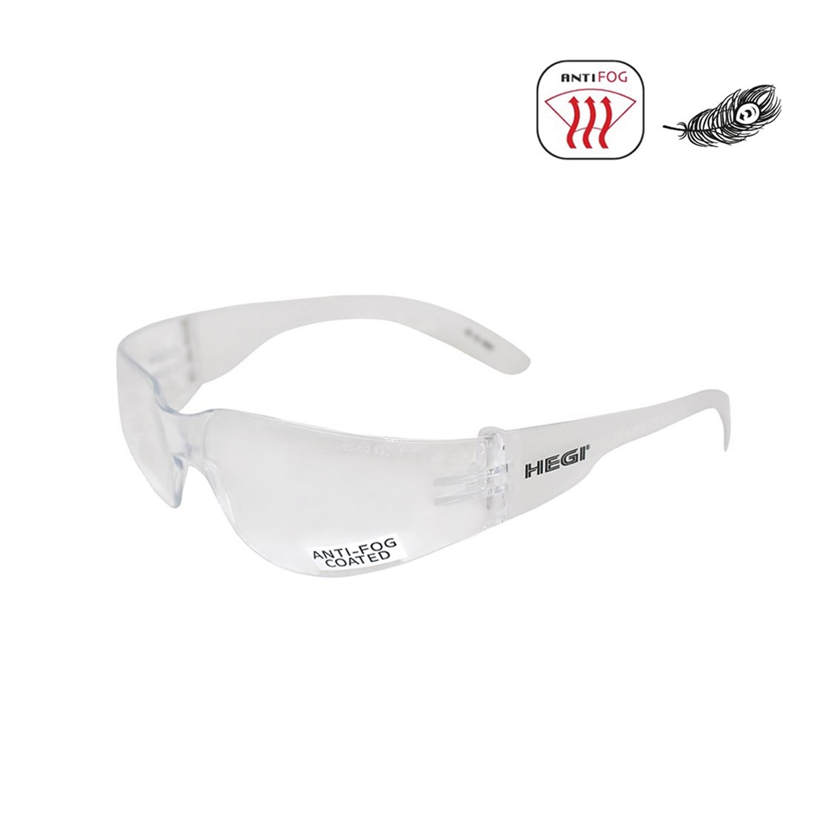 HEGI 90960 SEFFAF (CLEAR - AF) KORUYUCU GÖZLÜK