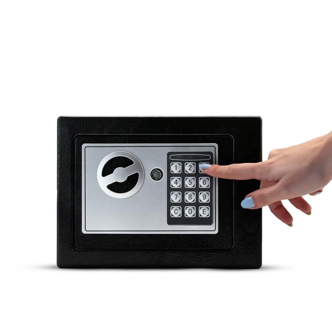 HEGI ELEKTRONİK ŞİFRELİ ÇELİK PARA KASASI