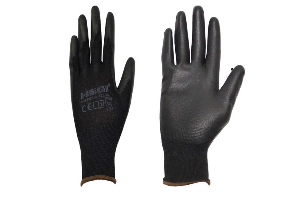 Hegi PU Kaplı Polyester Eldiven