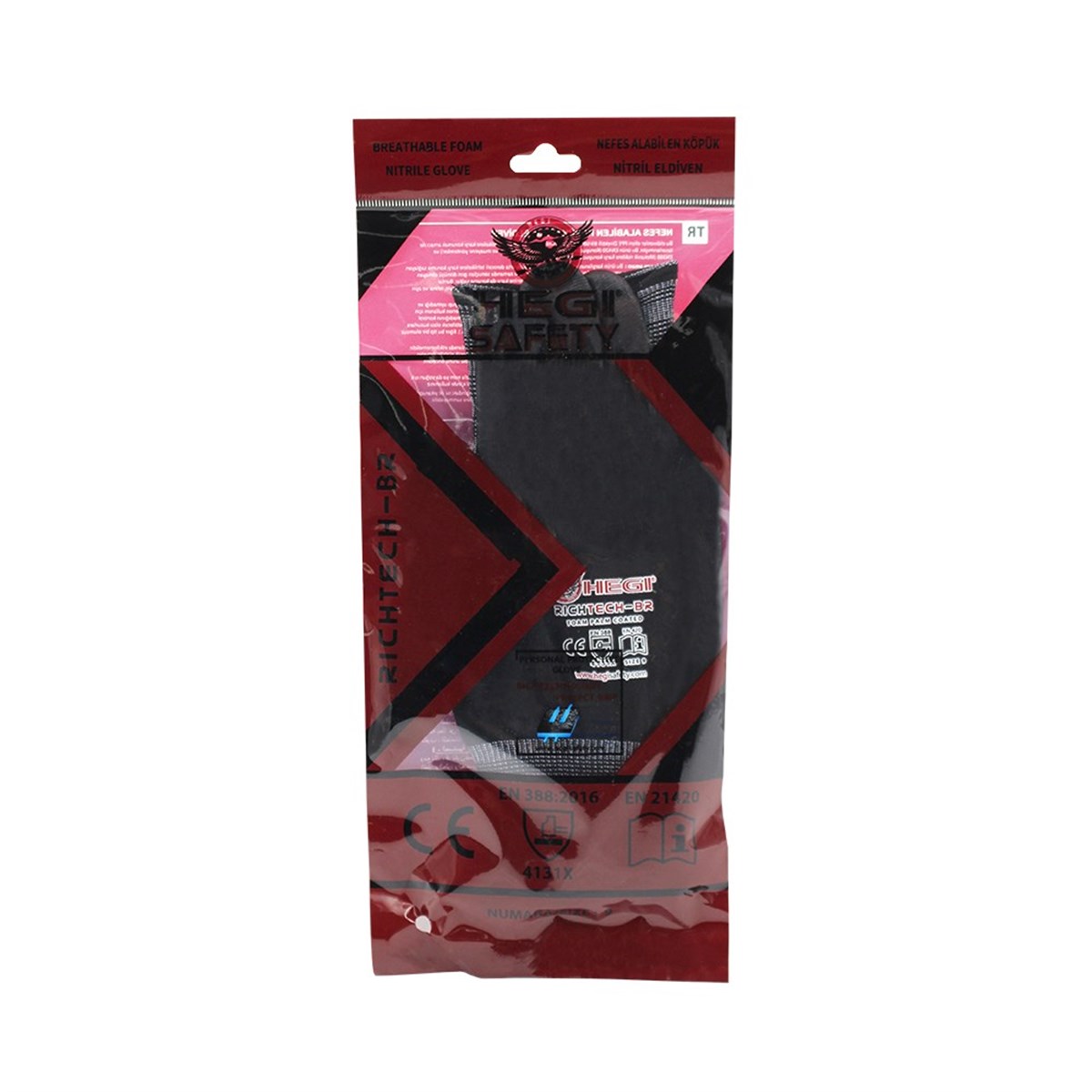 Hegi Safety Richtech-Br Köpük Nitril Montaj Eldiveni