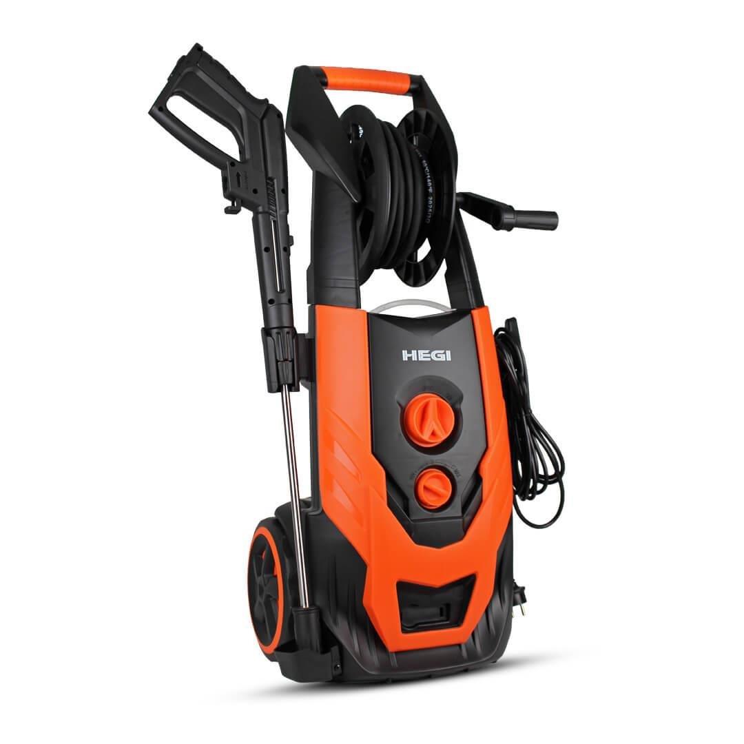 HEGI YÜKSEK BASINÇLI İNDÜKSİYON MOTORLU TEKERLEKLİ ARABA YIKAMA MAKİNESİ 2300W 180 BAR