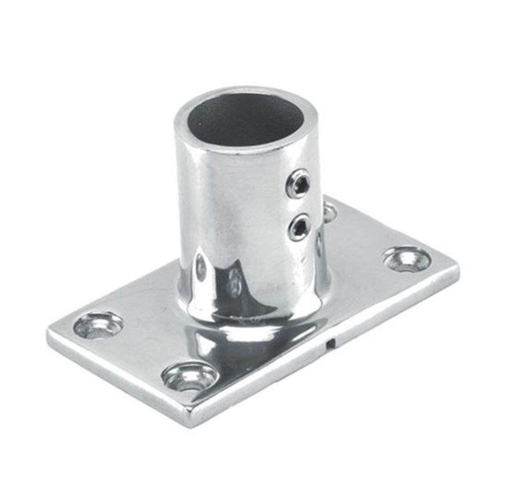 Krom 90° Kare Taban