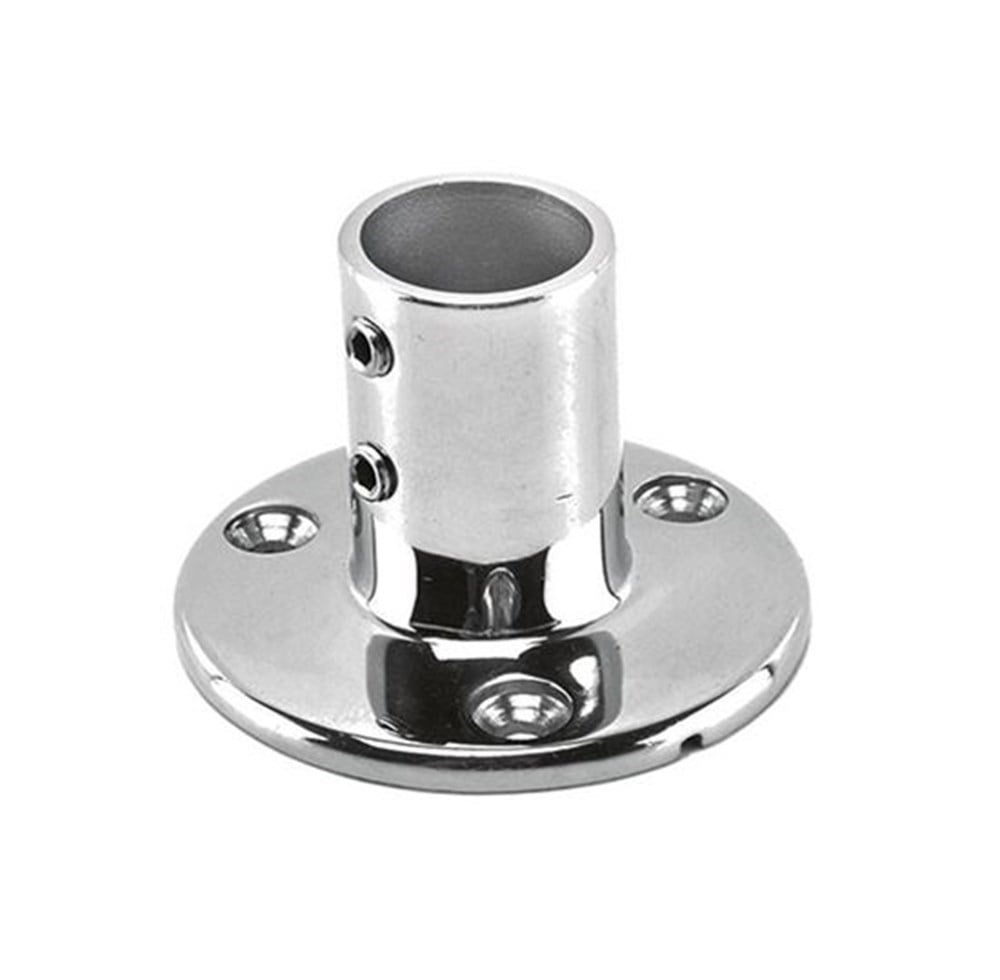 Krom 90° Yuvarlak Taban