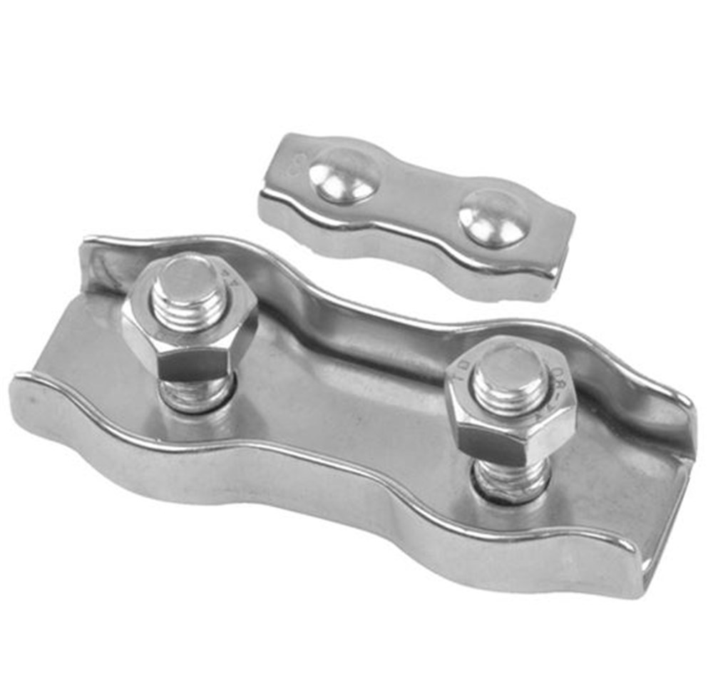 Krom Çift Saç Klemens