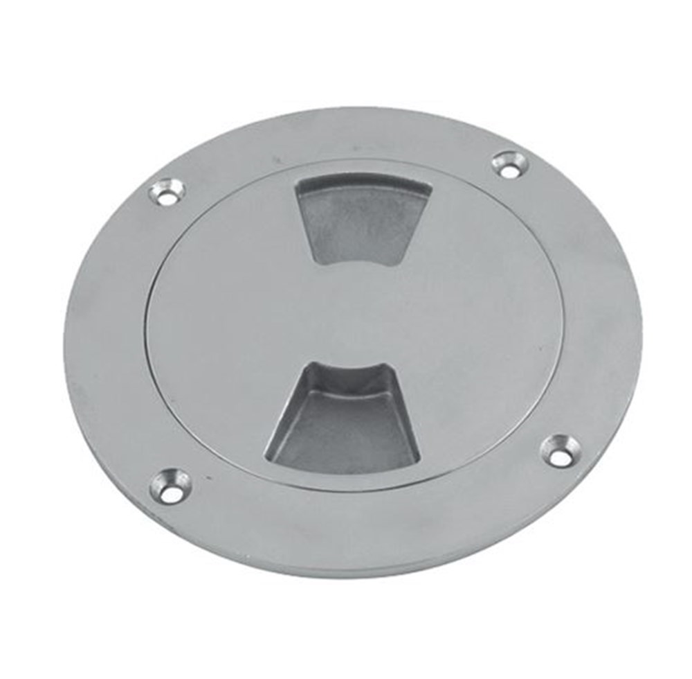 Krom Düz Kontrol Kapağı