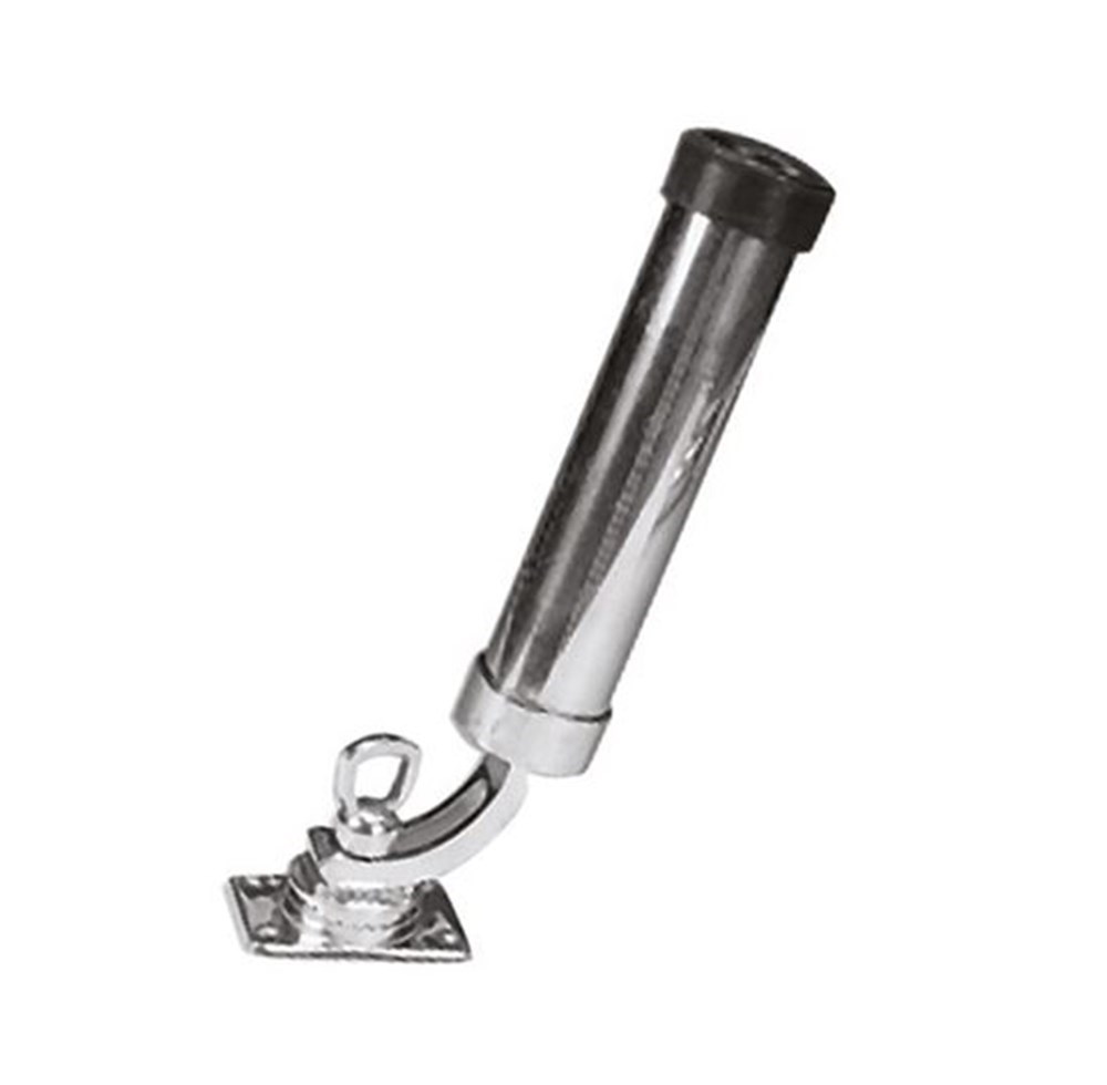 Krom 360 Derece Ayarlanabilir Olta Tutucu Kollu Kamış Yuvası