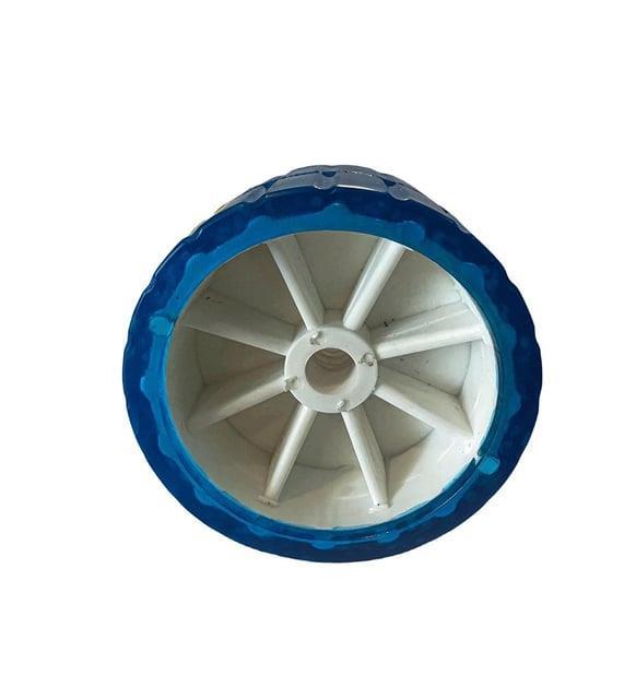 Lastik Takoz - Yan Dayama / Şeffaf Mavi