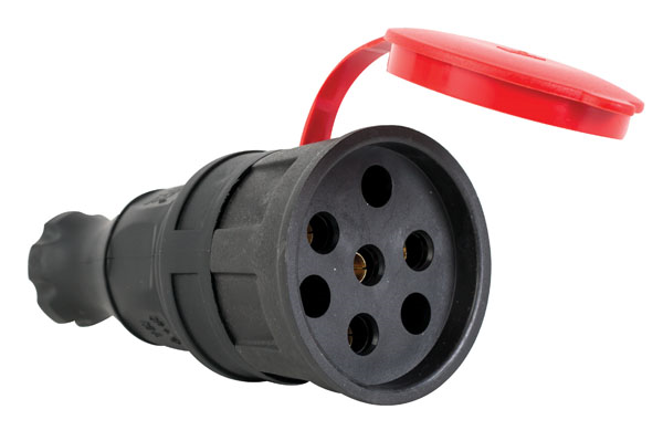 Mete EnerjiMete 3x25A. Kauçuk Uzatma Prizi