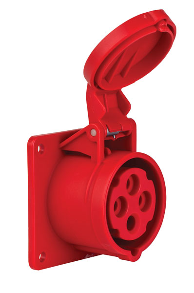 Mete EnerjiMete 4X16A. IP44 Makine Prizi Düz 3P+E