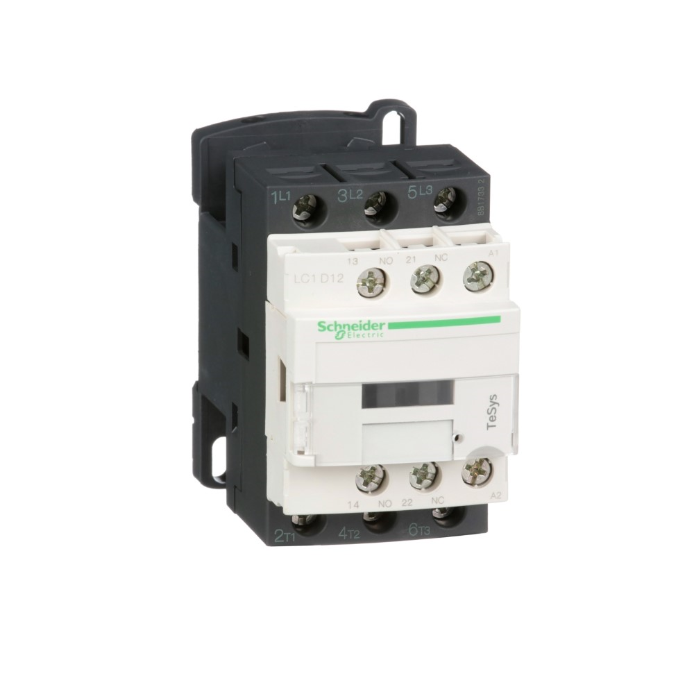 SchneiderSchneider LC1D12B7 Tesys D Kontaktör - 3P(3 Na) - Ac-3 - <= 440 V 12 A - 24 V Ac Bobin