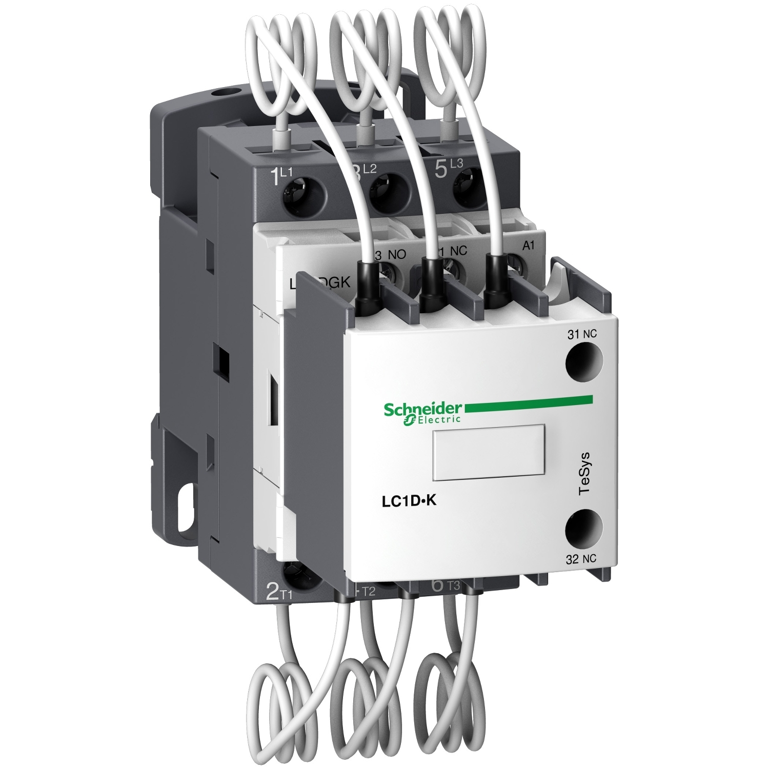 SchneiderSchneider LC1DGKM7 Tesys Kompanzasyon Kontaktörü 16,7KVAR 220V 50/60HZ Bobin