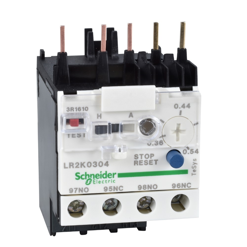 SchneiderSchneider LR2K0304 Tesys K - Diferansiyel Termal Aşırı Yük Röleleri - 0,36...0,54 A - Sınıf 10A