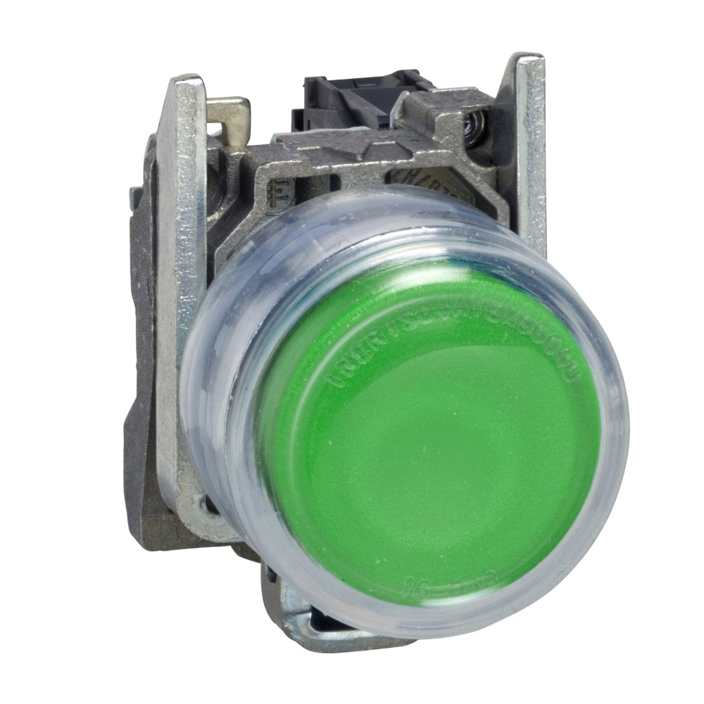 SchneiderSchneider XB4BP31 Yeşil Çıkık Eksiksiz Buton Ø22 Yaylı Dönüş 1Na İşaretsiz