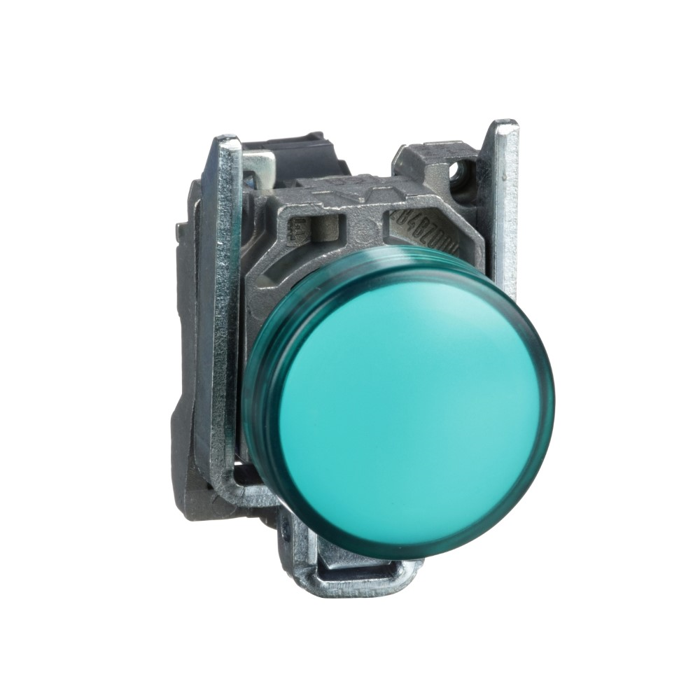 SchneiderSchneider XB4BVB3 24V Entegre Led'Li Yeşil Eksiksiz Pilot Işığı Ø22 Düz Lens