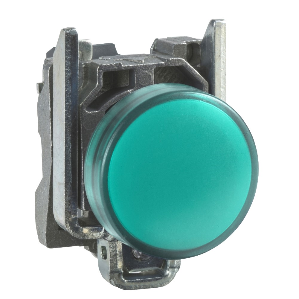 SchneiderSchneider XB4BVM3 230...240V Entegre Led'Li Yeşil Eksiksiz Pilot Işığı Ø22 Düz Lens
