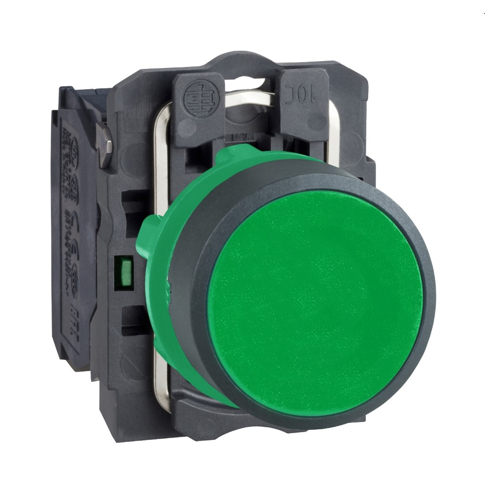 SchneiderSchneider XB5AA31 Yeşil Sıva Altı Eksiksiz Buton Ø22 Yaylı Dönüş 1Na İşaretsiz