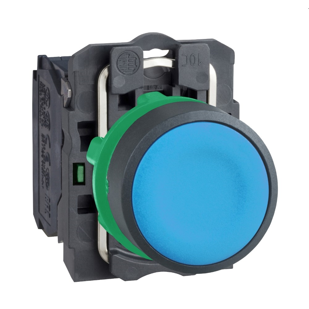 SchneiderSchneider XB5AA61 Mavi Sıva Altı Eksiksiz Buton Ø22 Yaylı Dönüş 1Na İşaretsiz