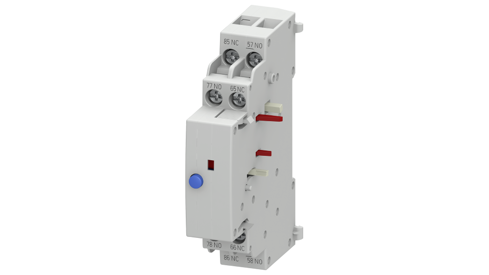 SiemensSiemens 3RV1921-1M Motor Koruma Şalteri Aksesuarı Aşırı Akım Ve Kısa Devre İhbarı İçin Alarm Şalteri 2No 2Nc