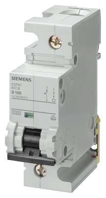 SiemensSiemens 5SP4192-7 125A; 1 FAZLI; 70mm Otomat; Anahtarlı Otomatik Sigorta; 10kA; C Tipi; Yavaş Karakterli