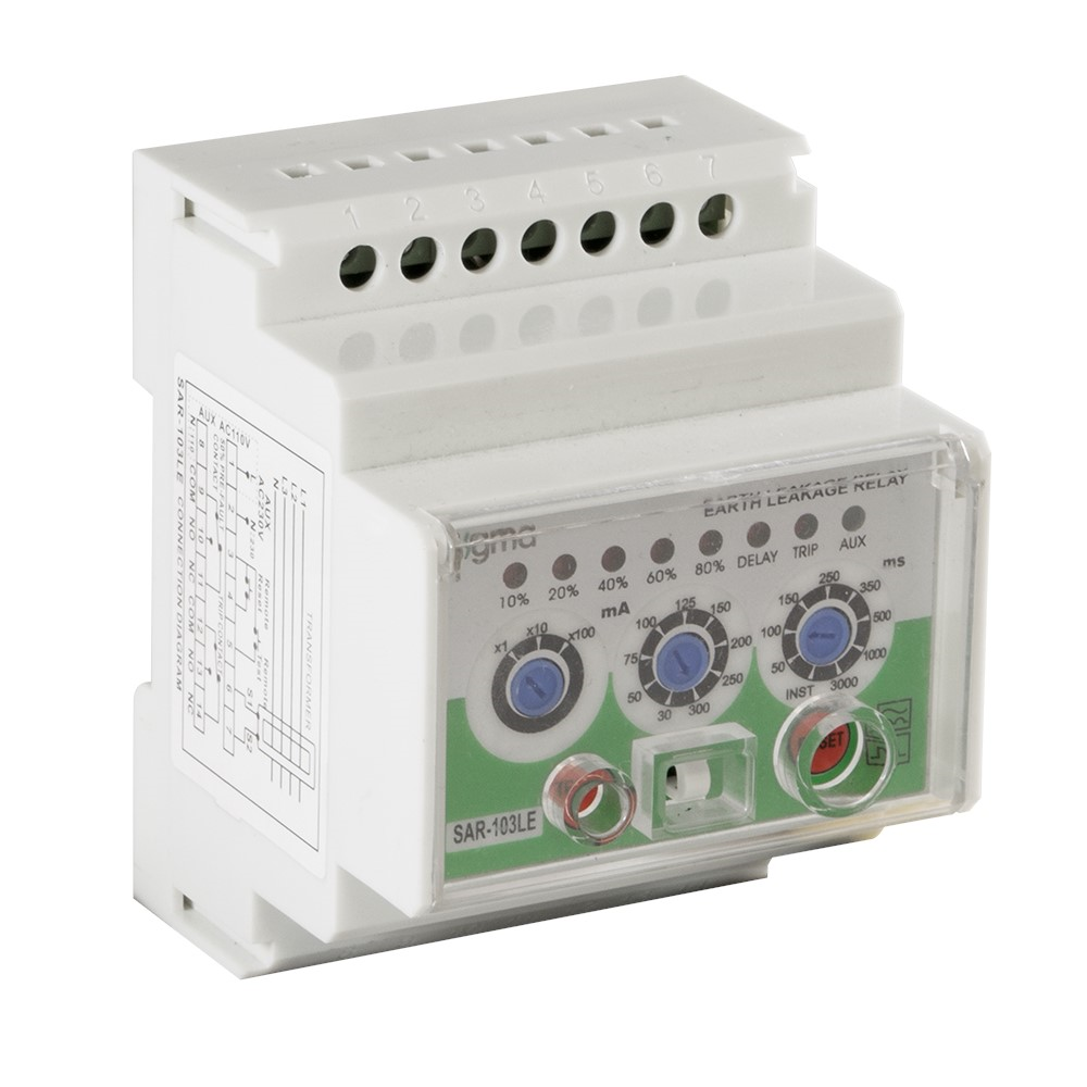 SigmaSigma 0,03-30A Kaçak Akım Algılama Rölesi