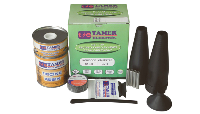 TamerTamer 4x16 Bakır İletken İçin Reçineli Kablo Ek Mufu