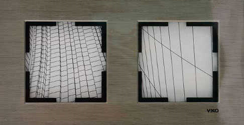 VikoViko Novella Elexal Bronz İkili Çerçeve