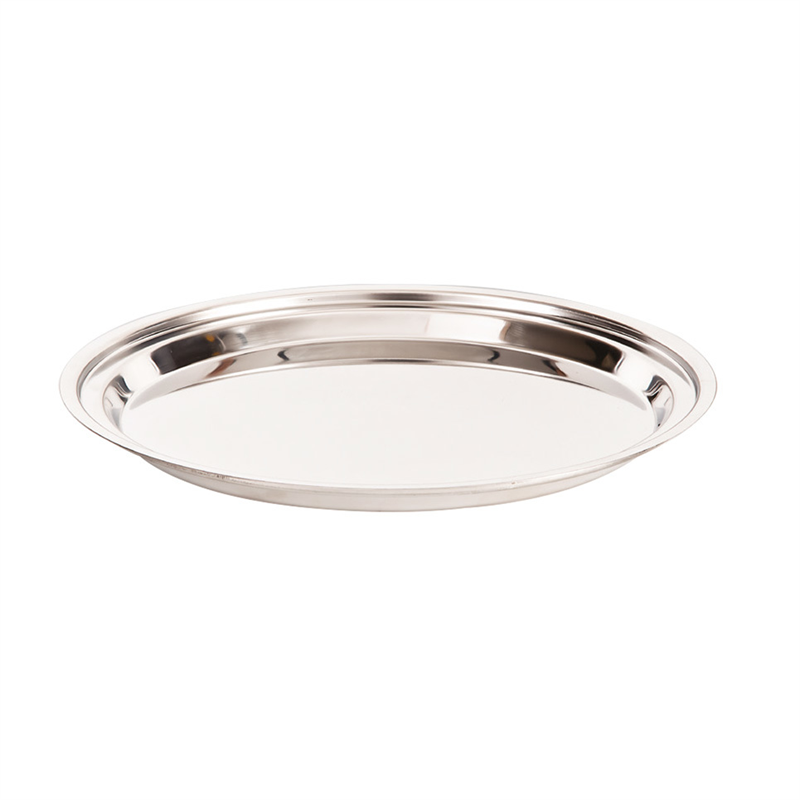 35 Cm Çelik Tepsi / Yuvarlak