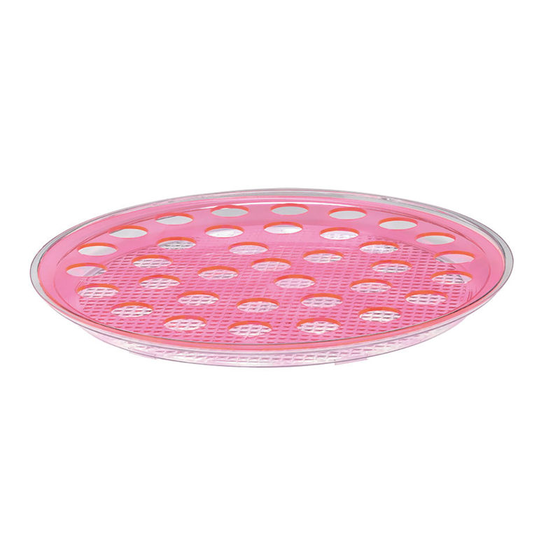42 Cm Yuvarlak Polycarbonat Tepsili, 35'Li Şat Servisi