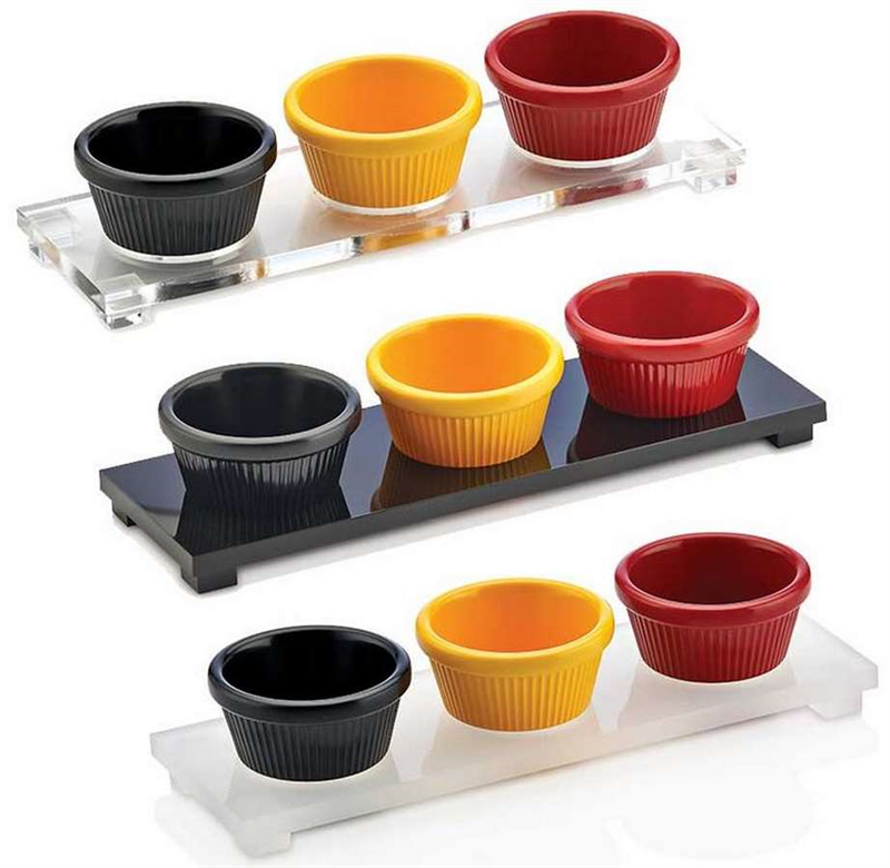 Açık Büfe 7 Cm Standlı Sosluk Takımı 25X8Cm (Sy-By-Şf)