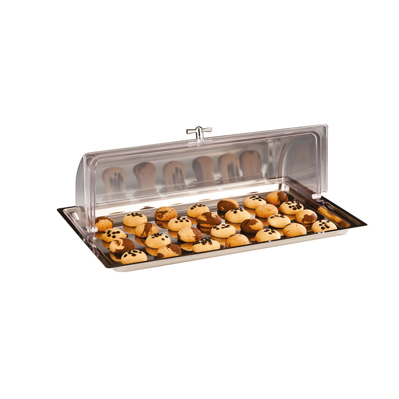 Çelik Altlı Polycarbonat Rolltop Kapaklı Muhafaza Kabı