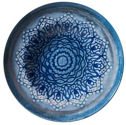 GÜRAL PORSELENGBSRN26CKR16041GBS RENO 26 CM ÇUKUR TABAK REAKTIF DG 16041