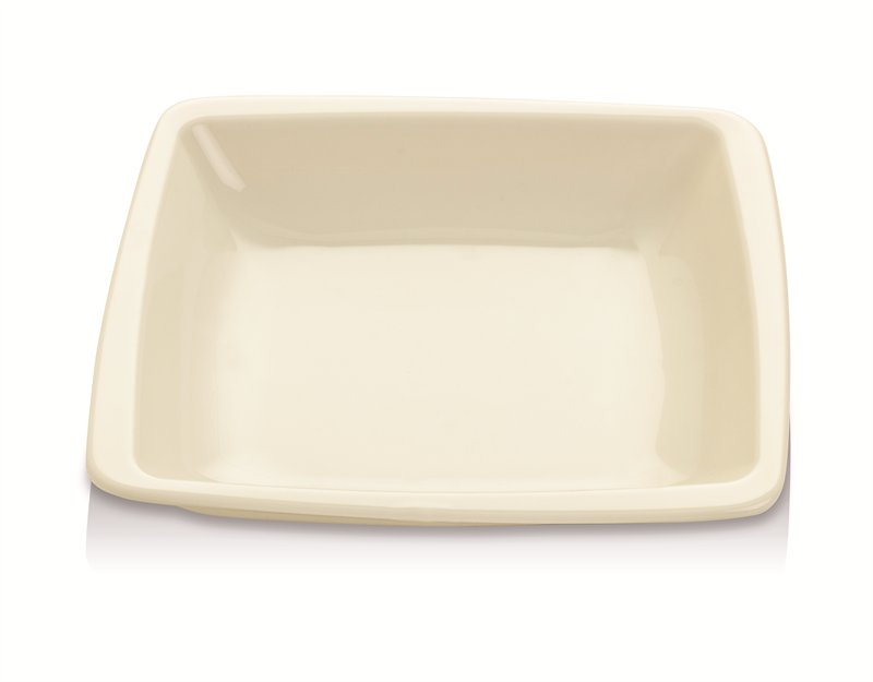 GÜRAL PORSELENNBNORD19X19CKNew Bone Orlando 18x18 cm Çukur Tabak - NBNORD19X19CK