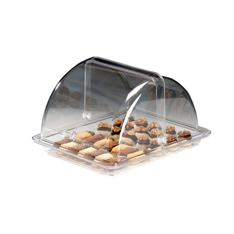 Komple Polycarbonat Rolltop Kapaklı Fanus Gn1/2