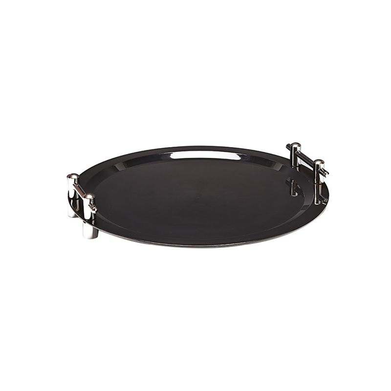 Krom Kulplu 50 Cm Tepsi 