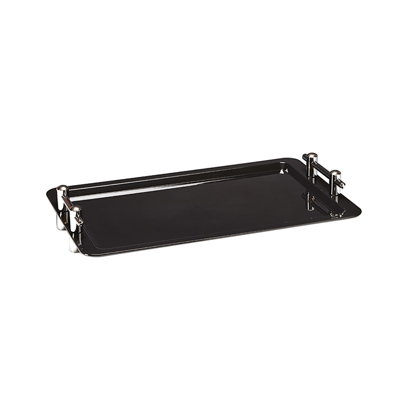 Krom Kulplu 53X32,5 Tepsi 