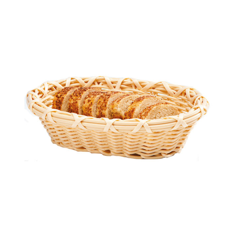 Küçük Oval Plastik Sepet (Açık )