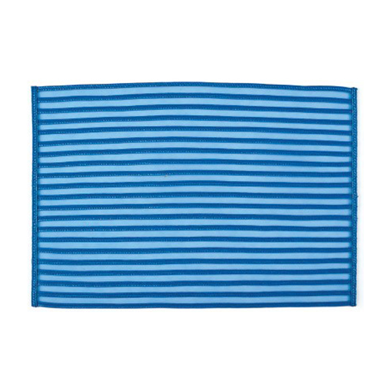 Mavi Transparan Amerikan Servis