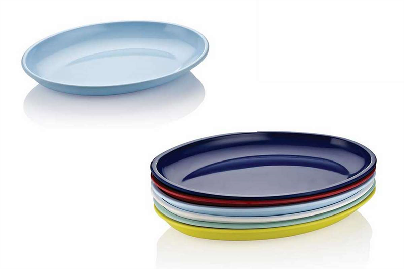 Melamin Tabak Oval (40X29X5)