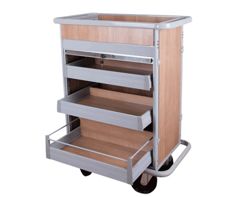 ORMELOR-1460 SMinibar Arabası Çekmeceli - 1460 S