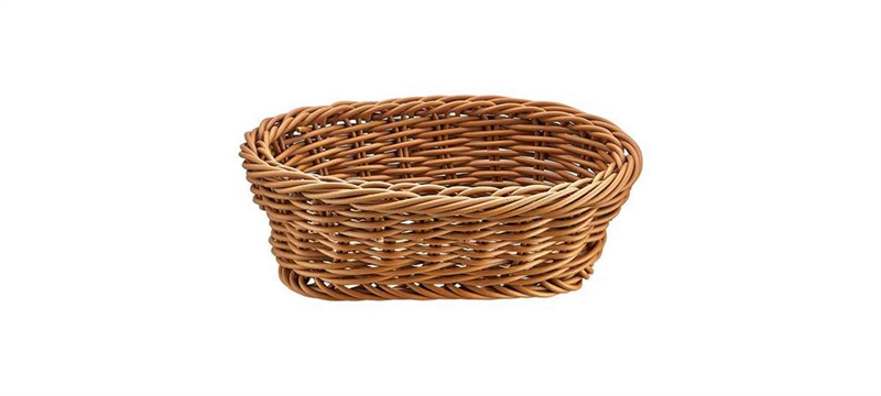Plastik Mini Oval Sepet 18X12X6