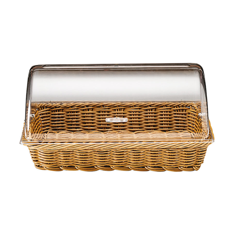 Polycarbonat Kapaklı,Sepetli Fanus 56X36 Cm