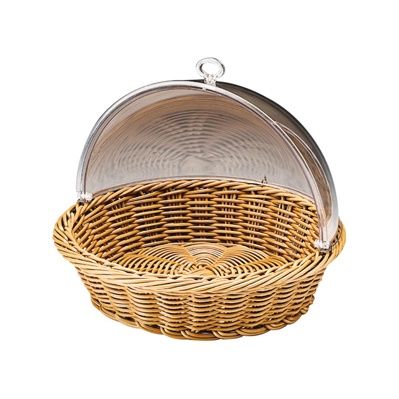 Polycarbonat Kapaklı,Sepetli Fanus R-41 Cm
