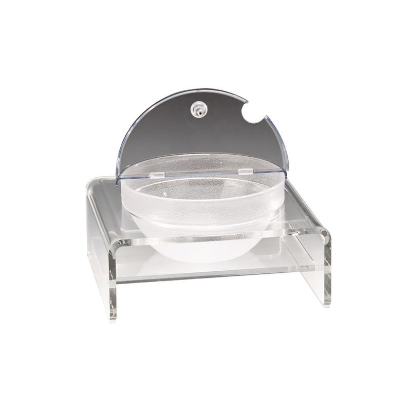 Tekli  23 Cm Polycarbonat Kaseli,Kalın Teşhir Standı