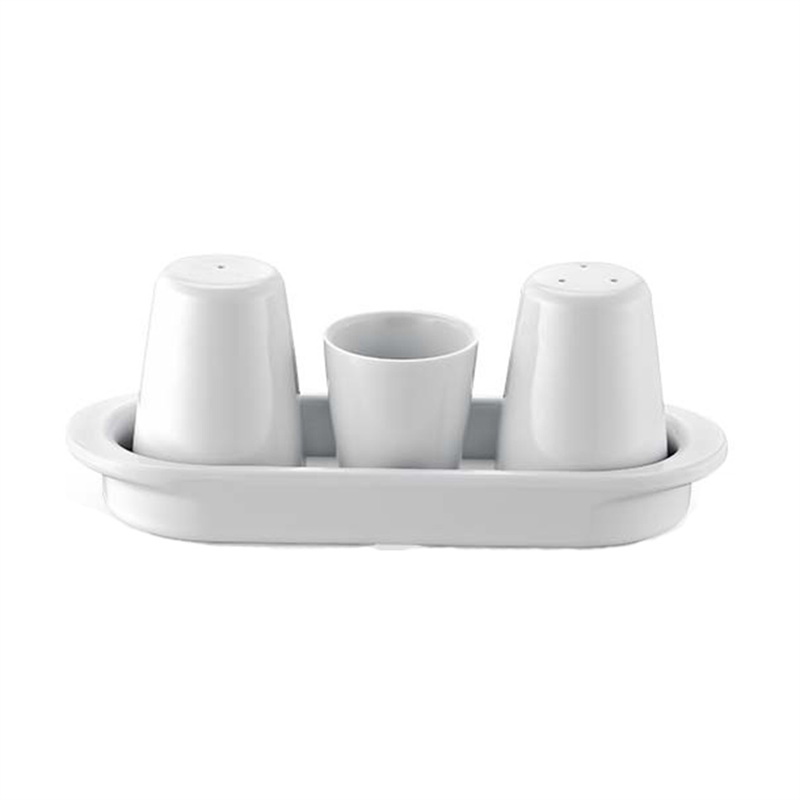 Thermoset Melamin Tuz - Biber - Kürdanlık Seti - 12 Adet