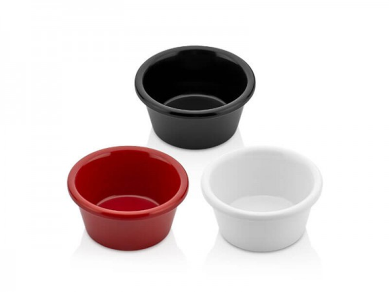13130 Melamin Minimal Ramekin Serisi Sosluk - 12 Adet