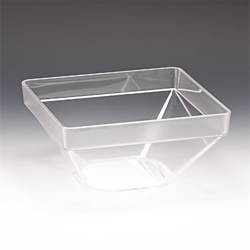 22 Cm Polycarbonat Kare Kase