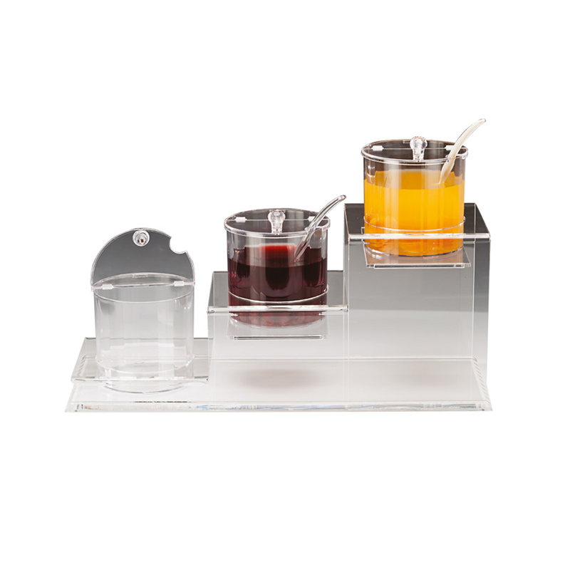 3 Lü Merdiven Model Polycarbonatsosluk Reçel Standı 