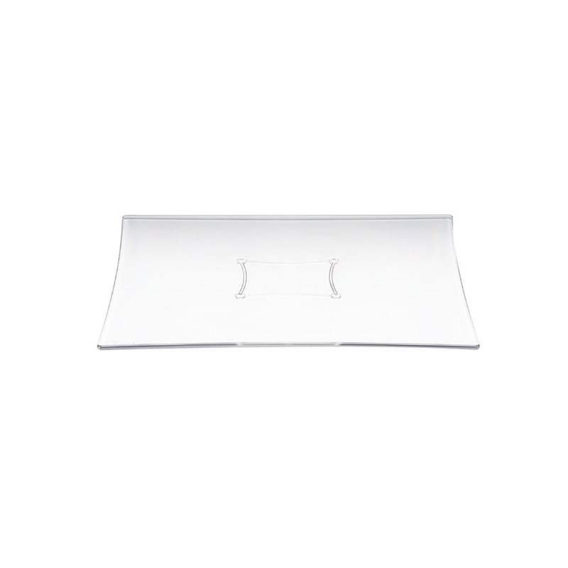 30 Cm Polycarbonat  Kare Teşhir Tabak