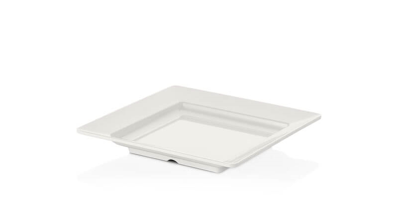 Açık Büfe Servis Melamin 28 X 28 Cm Bono Square - 12 Adet 