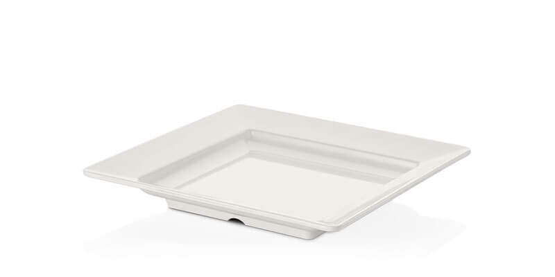 Açık Büfe Servis Melamin 34 X 34 Cm Bono Square - 12 Adet 